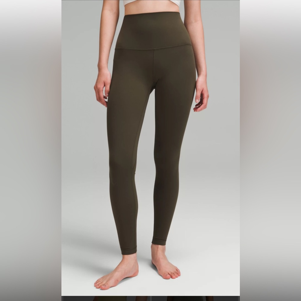 lululemon athletica Olive Green Leggings